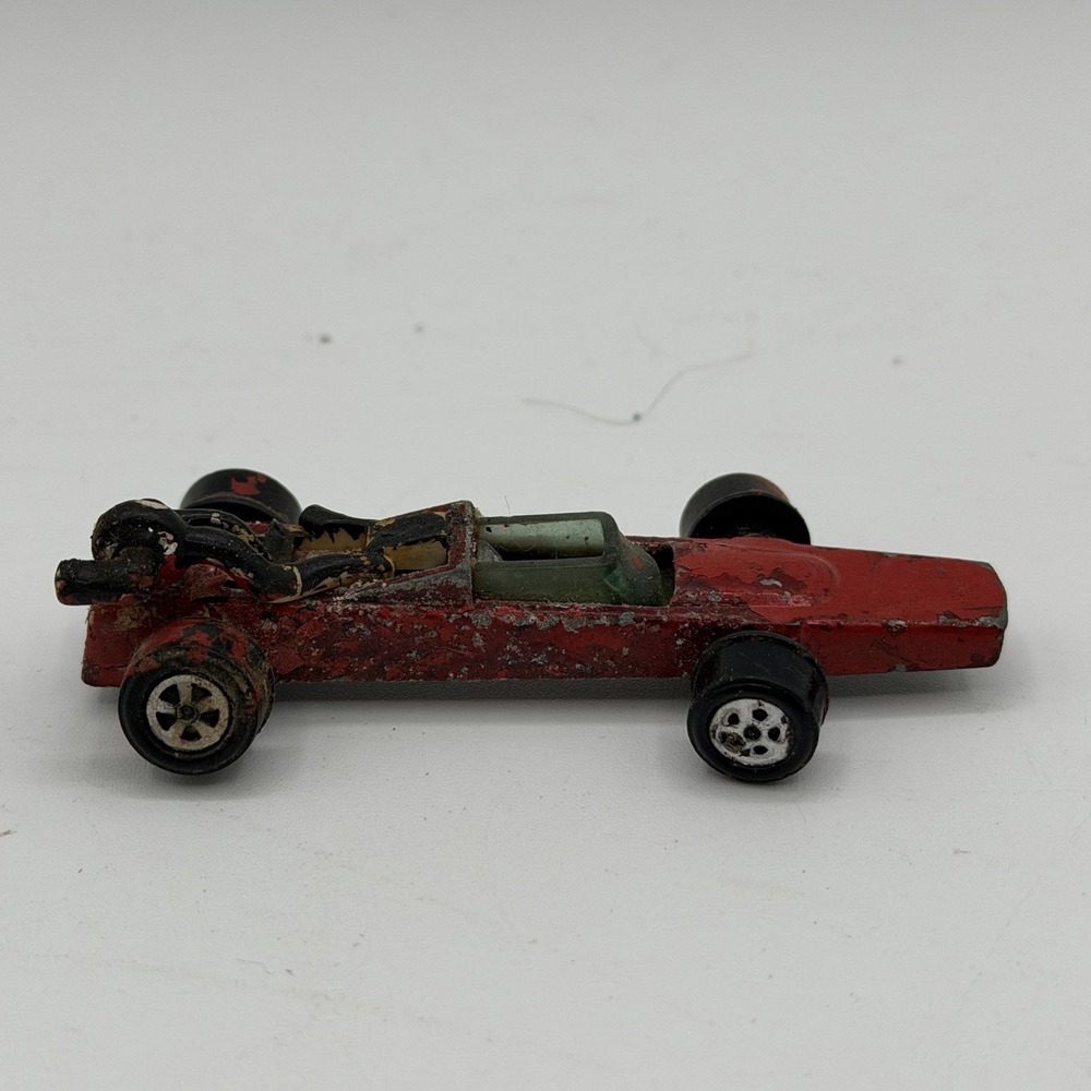 Vintage Topper Johnny Lightning AJ Foyt 4075 Diecast Car Repainted Red